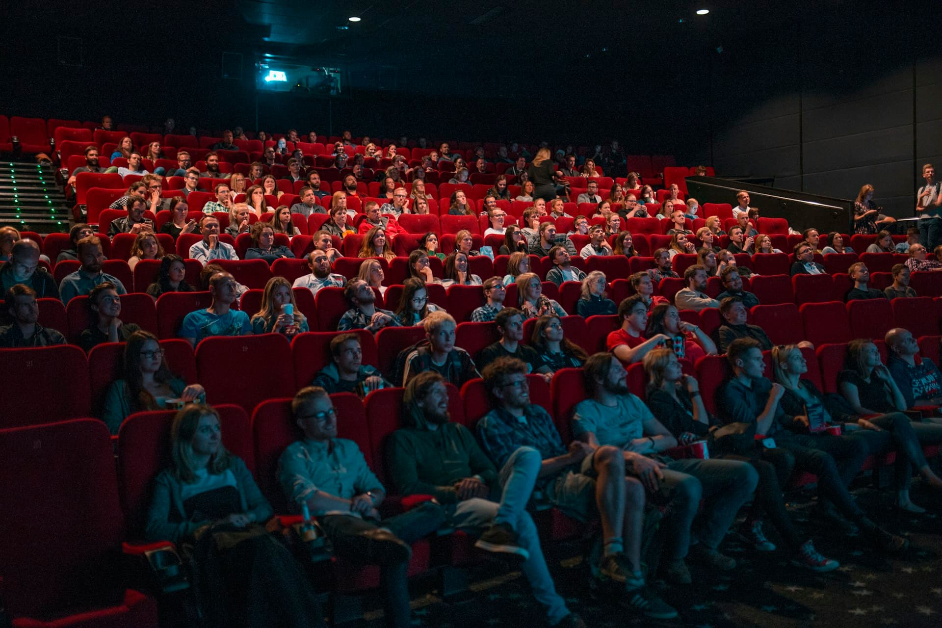 Audience in a cinema