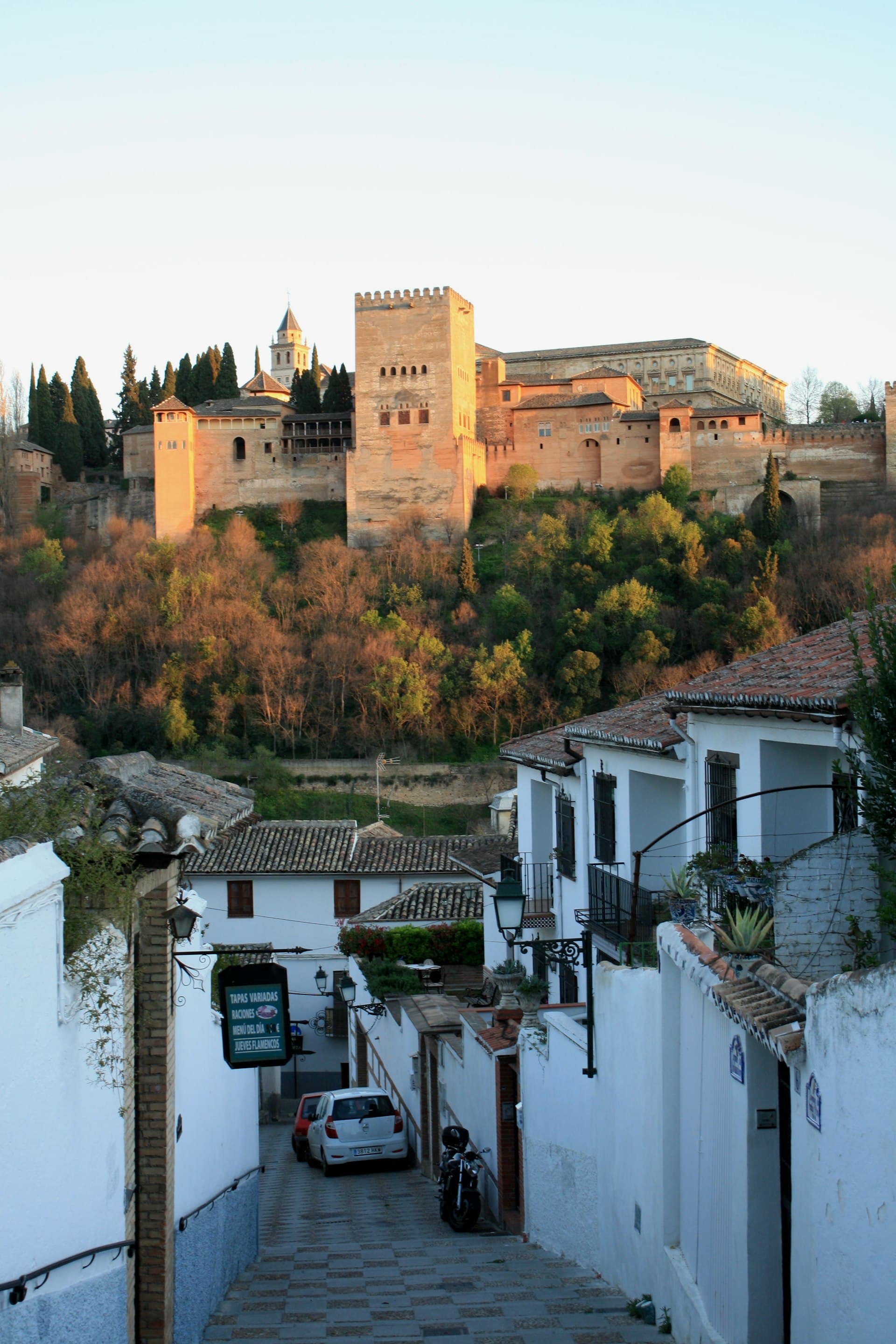 The Alhambra seen from the Albaicín
