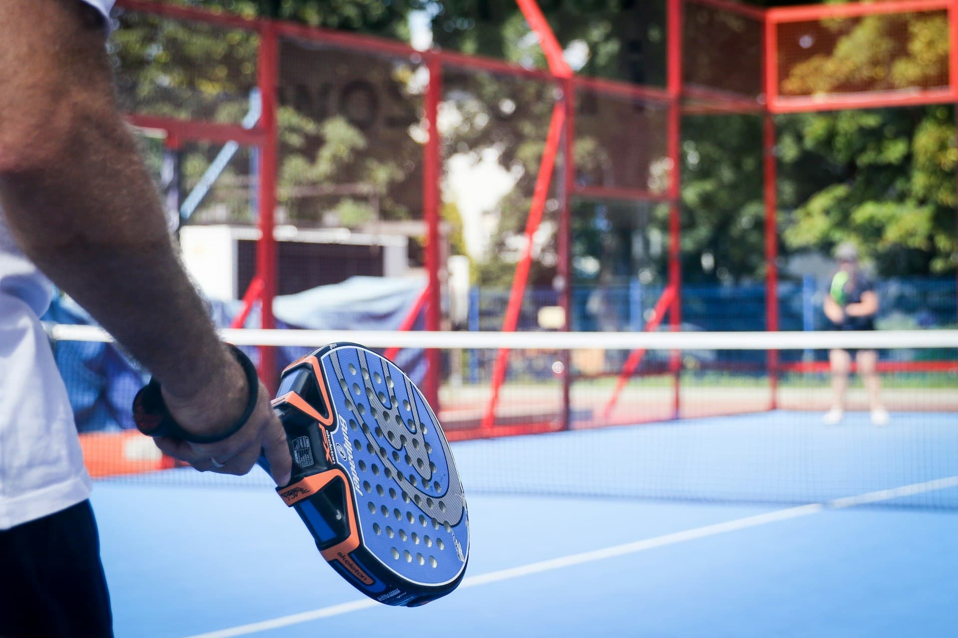 A game of padel